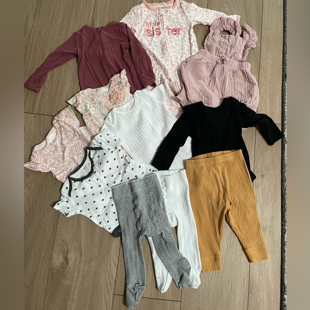 Bundle Assorted baby Girl clothes